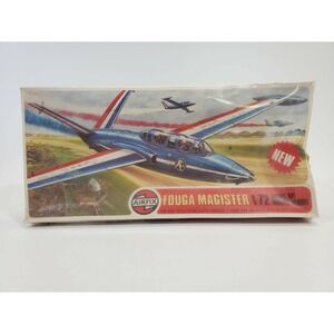 VTG Airfix‎ 02047-5 Fouga Magister Airplane Jet Plane 1/72 Scale Model Kit NW
